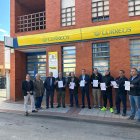 Alcaldes de la comarca que han suscrito el manifiesto.
