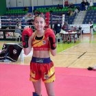 La joven púgil soriana Adriana Verde.