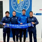 Gere, Pato, Sergio Madrigal y Fran Valero tras el acuerdo.