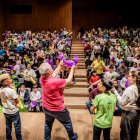 Una jornada con medio millar de niños disfrutando en el Conservatorio de Soria