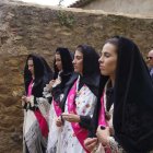 Las hermosas alfombras florales adornaron el paseo procesional