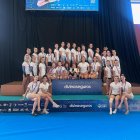 Integrantes del Club Gimnasia Soria que compitieron en el Nacional.