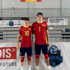David Maján y Víctor Chamarro defenderán a España en dos torneos y categorías diferentes este verano.