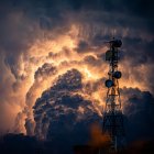 Los rayos producidos en Aragón fueron visibles en los cielos sorianos