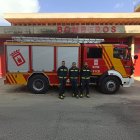 Bomberos que acudirán a Ávila.