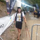 Luis Ángel Tejedor antes de la prueba en Portugal.