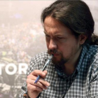 El líder de Podemos, Pablo Iglesias.-KIKO HUESCA