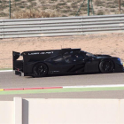 El Ligier JS P217 rueda hoy por Motorland.-EFE