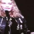 Los asistentes al concierto de Madonna en el Madison Square Garden rieron a carcajadas la propuesta electoral de la reina del pop.-YOUTUBE / MANIGOLD