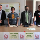Representantes de Ganemos Segovia informa del proceso de elaboración de programas electorales en distintos municipios de la provincia-Ical