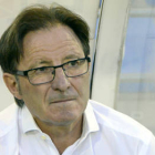 El técnico del Numancia, Juan Antonio Anquela. / ÁLVARO MARTÍNEZ-