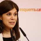 La portavoz de ERC, Marta Vilalta, en rueda de prensa.-RAFA GARRIDO