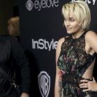 Paris Jackson, en la gala de entrega de la última edición de los Globos de Oro, en Los Ángeles.-