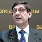 José Ignacio Goirigolzarri, presidente de Bankia, en una presentación de resultados.-