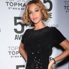Beyoncé, la cantante que más ingresos ha generado según la revista 'Forbes', en un acto celebrado esta semana en Nueva York.-Foto: DIMITRIOS KAMBOURIS / AFP / GETTY IMAGES