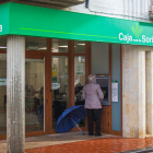 Una oficina de Caja Rural en Soria. MARIO TEJEDOR