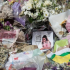 Una foto de Ariana Grande en el homenaje a las víctimas del atentado del Manchester Arena.-OLI SCARFF