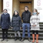 De izquierda a derecha: Luis Aberto Romero, Teresa Madrid, Stephan de Miguel y Ana Carrera.-Luis Ángel Tejedor