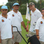 Integrantes del equipo de golf del club soriano.-