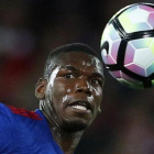 Pogba está siendo cuestionado, sobre todo, por el precio que se pagó por él.-REUTERS / PHIL NOBLE