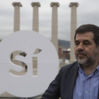 El presidente de la ANC, Jordi Sànchez, en una imagen del pasado abril.-ALBERT BERTRAN