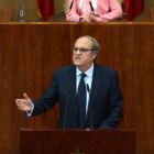 El candidato socialista a la Comunidad de Madrid, Ángel Gabilondo.-DAVID CASTRO