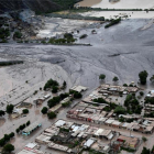 Imagen de los efectos del desprendimiento de tierra en la localidad de Volcán, en la provincia argentina de Jujuy.-REUTERS / FRANCK FIFE