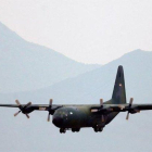 Un avión C130 Hércules de la La Fuerza Aérea de Chile (FACh).-EFE