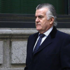 Luis Bárcenas acude a firmar a la Audiencia Nacional, el pasado 20 de febrero.-Foto: DAVID CASTRO