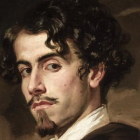 El poeta Gustavo Adolfo Bécquer retratado por su hermano Valeriano.