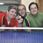 Lidia Gonzalo, Alberto Molina y Álvaro Herrero, deportistas del Clud Deportivo Ande Soria.-VALENTÍN GUISANDE