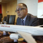 El presidente de Iberia, Luis Gallego.-EFE / ANGEL DIAZ