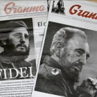 Vista de diferentes periodicos cubanos alusivos al cumpleanos 90 del lider de la revolucion cubana Fidel Castro.-EFE / ERNESTO MATRASCUSA