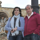 Javier de Pablo y Ana de las Heras, jurados de la cuadrilla de la Mayor. / VALENTÍN GUISANDE-
