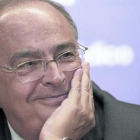 Martínez Álamo, durante un momento de la entrevista, en las instalaciones de EL PERIÓDICO.-ALBERT BERTRAN