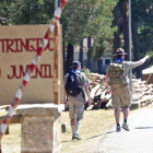 Instalaciones del campamento de la Nava-M.T.