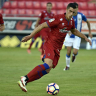 Jairo Morillas será la gran novedad en el once del Numancia ante la baja de Manu del Moral por lesión.-Valentín Guisande