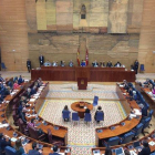 Salón de Plenos de la Asamblea de Madrid.-TWITTER