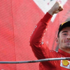 Charles Leclerc (Ferrari) deslumbra en Monza con su segunda victoria consecutiva.-EFE / DANIEL DAL ZENNARO