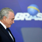 El expresidente de Brasil, Michel Temer.-AFP