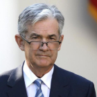 Jerome Powell, presidente de la Reserva Federal (Fed)-. / REUTERS / CARLOS BARRIA