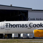 Un avión de Thomas Cook.-