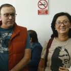 Ana Herz de Vega y Pier Figari, asesores detenidos-