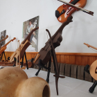 Instrumentos que pueden verse en la exposición de San Esteban.-S. MARTÍNEZ