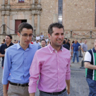 El secretario regional del PSOE de Castilla y León, Luis Tudanca se reúne en Salamanca con alcaldes y concejales del partido en la provincia-Ical