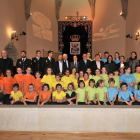 Imagen de grupo de los premiados de Soria Saludable 2016.-VALENTÍN GUISANDE