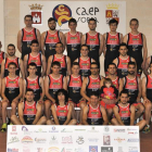 El Deporama Joven In Triatlón Soriano se presentaba ayer por la tarde en las instalaciones del Caep.-Valentín Guisande