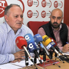 Faustino Temprano y Óscar Mario Lobo el pasado martes en Soria.-VALENTÍN GUISANDE