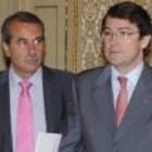 Agustín Sánchez de Vera y Alfonso Fenández Mañueco, en una imagen de archivo.-- LA GACETA DE SALAMANCA