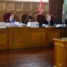 Magistrados de la Audiencia Provincial en un juicio.-ÁLVARO MARTÍNEZ